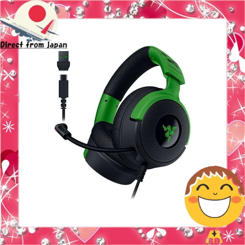 Minecraft Gaming Headset Razer Kraken V4 X Minecraft Edition Wired USB ...