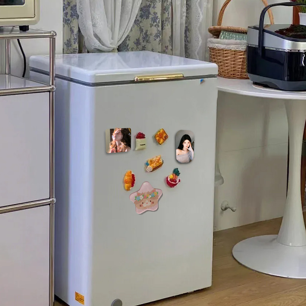 [H & L] 1 / 5 Tấm từ tính Acrylic có thể cắt được cho tủ lạnh - Nam châm ảnh tùy chỉnh DIY với độ dày 0.35cm, 5 tùy chọn hình dạng Độ bám dính mạnh