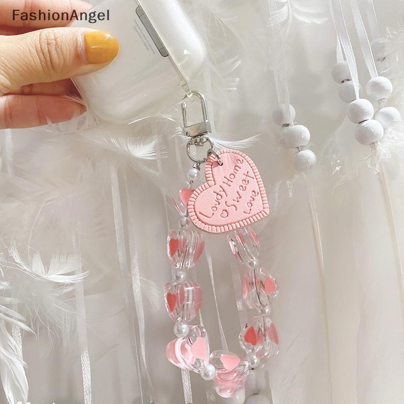 FashionAngel Pha Lê Tình Yêu Trái Tim Dây Chống Mất Vòng Tay Cho Điện Thoại Di Động Dây Đeo Cổ Tay Móc Khóa Ô Tô Điện Thoại Dễ Thương Quyến Rũ VN