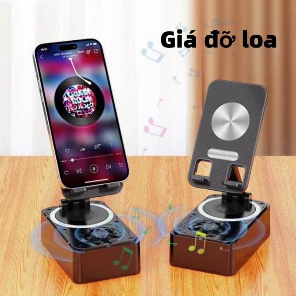 Giá Đỡ Điện Thoại 3 Trong 1, Với Sạc Dự Phòng, Loa Bluetooth Đa Năng Tiện Lợi, Thích Hợp Đi Du Lịch BB-442
