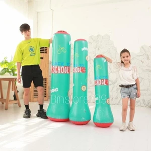 BAO TRỤ ĐẤM BỐC TỰ CÂN BẰNG CHO BÉ, TRỤ HƠI BOXING PHẢN XẠ cao 120cm Binstore BB-AP