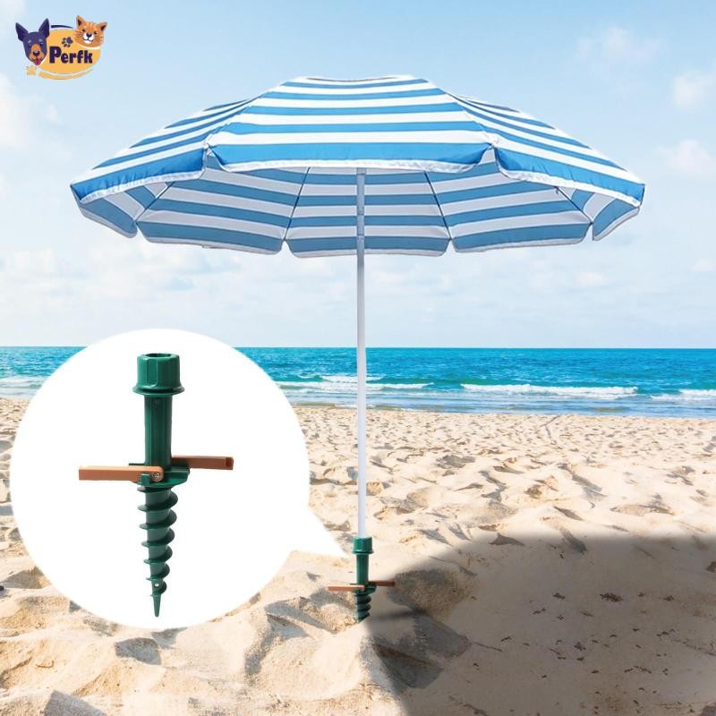 Bãi Biển Ô Cát Neo Vít Auger Di Động Tiện Lợi Dù Hạng Nặng
