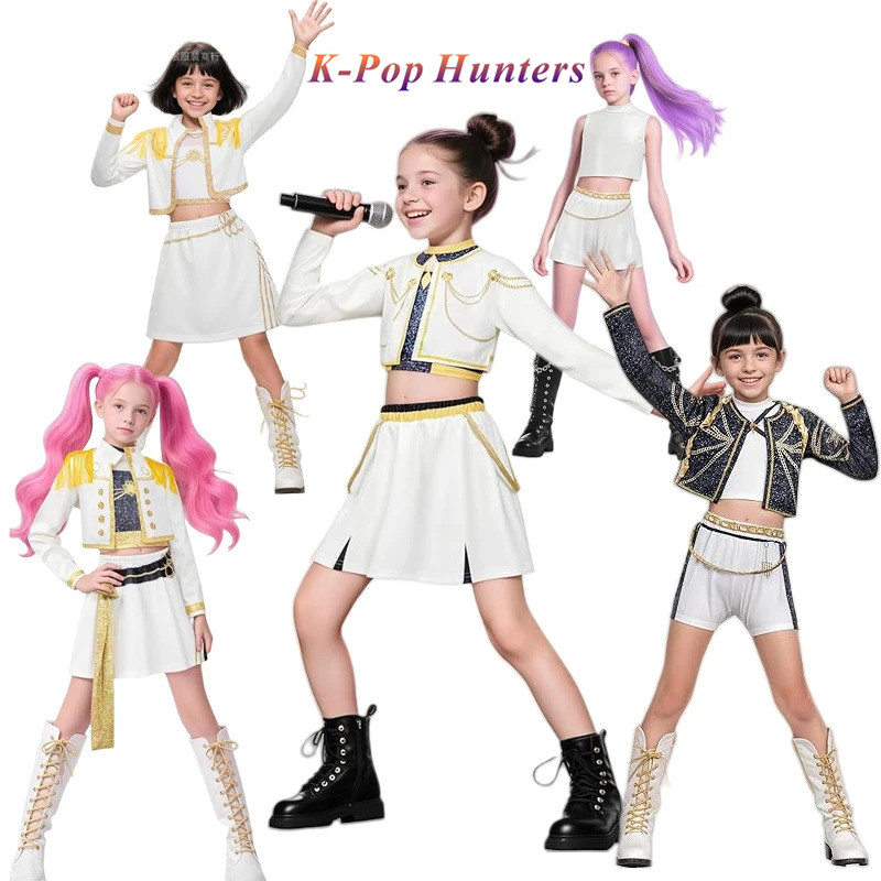 Trẻ Em K-Pop Demon Hunters Zoey Rumi Mira Trang Phục Lạ Mắt Đầm Cosplay ...