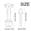 QEARY 5 Cái / bộ Bộ Ăn Thuốc Cho Bé, Nhỏ Giọt Thuốc Bóp Mềm Dễ Thương Cho Bé, Núm Vú Giả Silicon Cho Bé Có Cốc Đo BPA Free Baby Liquid Feeder Dispenser Sơ Sinh