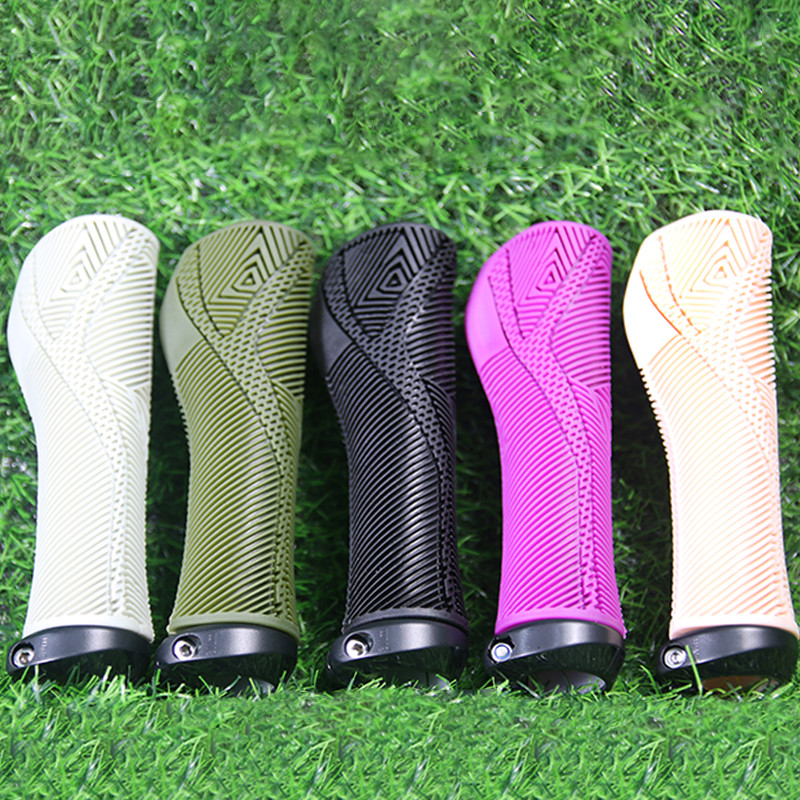 Tay Cầm Xe Đạp TPE Tay Cầm Tay Cầm Chống Trơn Trượt Công Thái Mềm Mtb Tay Cầm Đi Xe Đạp Phần