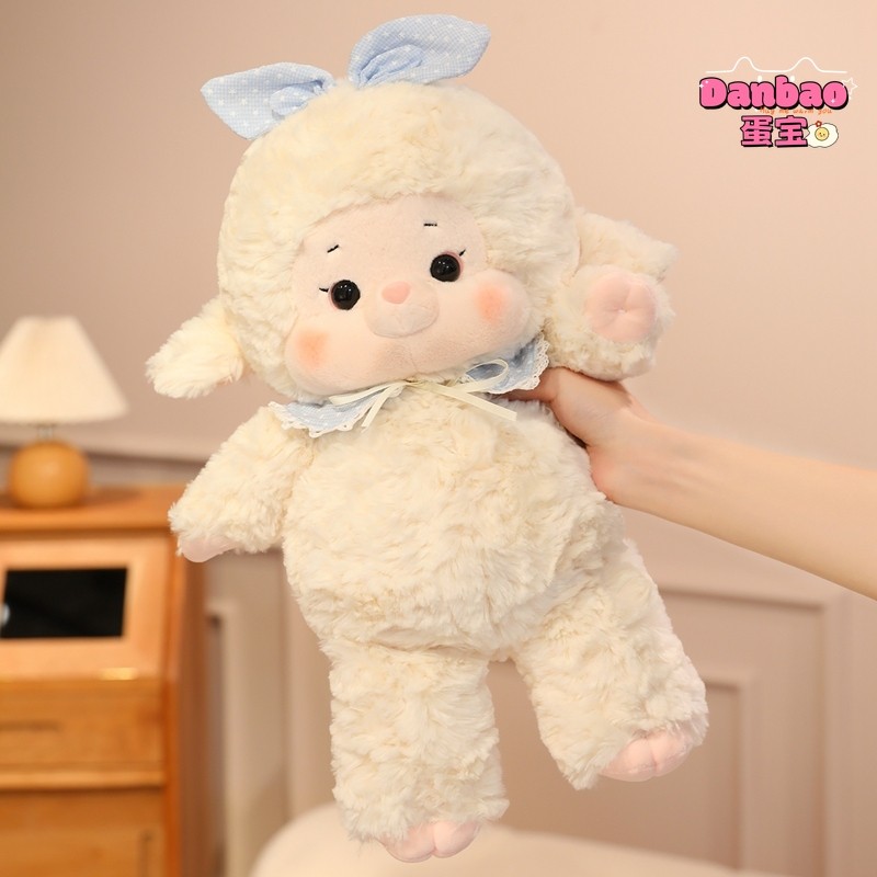 Chạy Bộ Cừu Và Thỏ Sang Trọng Đồ Chơi Búp Bê Len Dễ Thương Sang Trọng Thỏ Búp Bê Quà Tặng Cho Bé Gái Quà Tặng Sinh Nhật Danbao Đồ Chơi