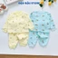 Bộ Xốp Dài Tay Trần Bông Thu Đông cho bé sơ sinh cổ tàu cúc giữa mềm mại cho bé 3-13kg Đậu Đậu Store BOXOP01