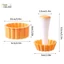 PlumHOUSE Tart Vỏ Khuôn Bộ Bánh Ngọt Tamper Nhựa Tart Tamper Tròn Tartlet Tartlet Tarts Maker Dụng Cụ Nướng Bánh VN