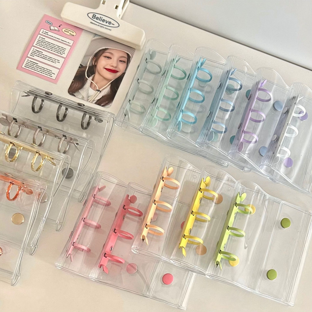 Linxx A8 Mini Album Ảnh Dễ Thương Lomo Thẻ Sách Lưu Trữ 8 Inch PP Sưu Tập Sách