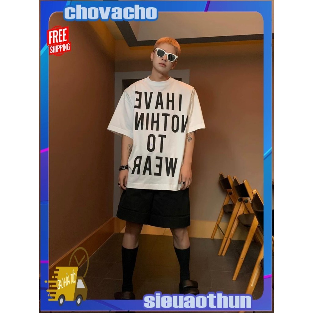 Áo thun Stee Cổ tròn I HAVE Reverse Localbrand ICVCVNI Unisex