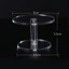 Đế trưng bày hộp đựng đồ trang sức DAYBREAK, Dụng cụ sắp xếp vòng tay Acrylic, Khung trong suốt Hộp đựng mỹ phẩm trang sức tròn
