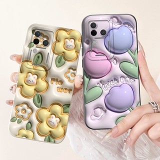 Vỏ bảo vệ ống kính Vivo V30 5G VivoV30 V 30 Pro 5G V2318 V2319 2024 Vỏ điện thoại silicon mềm hoạt hình gấu trúc dễ thương