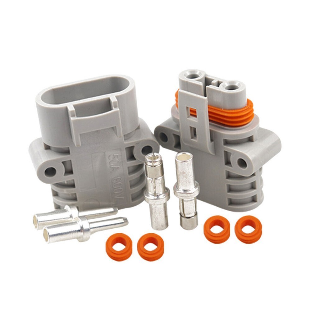 [Cosyh] Đầu nối thẳng nam / nữ công suất cao 50A 600V cho pin xe điện