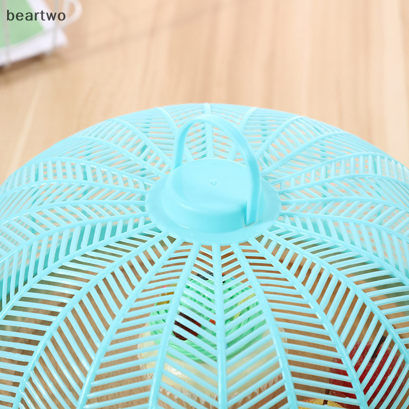 < Beartwo > 1 Chiếc Lưới Thực Phẩm Thoáng Khí Chống Muỗi Và Bay Nắp Bát Tiện Ích Cho Gia Đình Trái Cây Nhựa Tròn Rau Đẹp