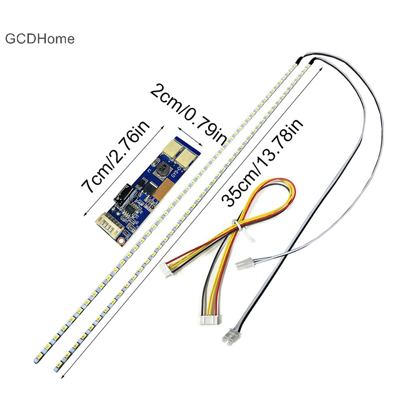 Bộ đèn nền LED GCDHome 350MM 10-30V 17 Inch CCFL Màn hình LCD sang mô-đun hiển thị LED HOT