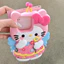Hàn Quốc 3D Nơ Nút Hoa Kitty Iphone Ốp Lưng Silicon Mềm Iphone 14 Pro Max Dày Chống Sốc Bảo Vệ Cho IPhone 16 15 14 13 12 Pro Max XR