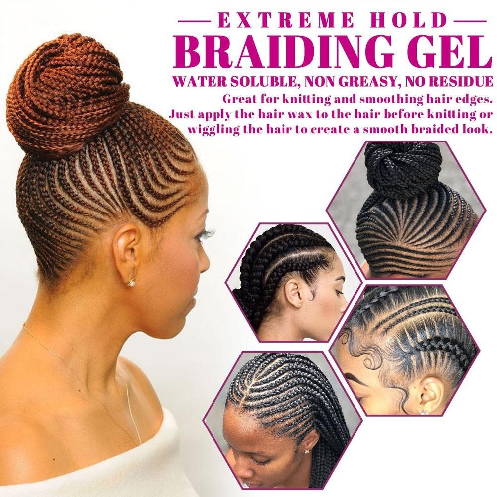 Hair Twist Braiding Gel Extreme Hold Edge & Braid Control Tạo Kiểu Tóc Kem Z5w8