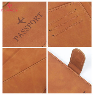< zhuliye789 > Nam Nữ RFID Hộ Chiếu Kinh Doanh ID Thẻ Ngân Hàng Hộ Chiếu Bao Da Hộ Chiếu Đựng Hộ Chiếu Phụ Kiện Du Lịch