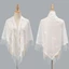 TOPTOOLCX Evening Prom Cape, Với tua rua Khăn choàng nữ rỗng, Áo choàng vải tuyn nhiều màu dự tiệc