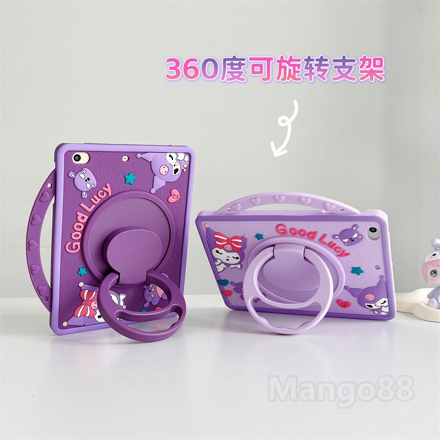 Ốp Lưng Cho Honor Pad X8b 11 Inch 2026 NDL2-W09 LTE 11 2025 11 "2024 X8A Máy Tính Bảng Xoay 360 Vỏ Dây Đeo Di Động Trẻ Em Di Động Vỏ Cầm Tay An Toàn