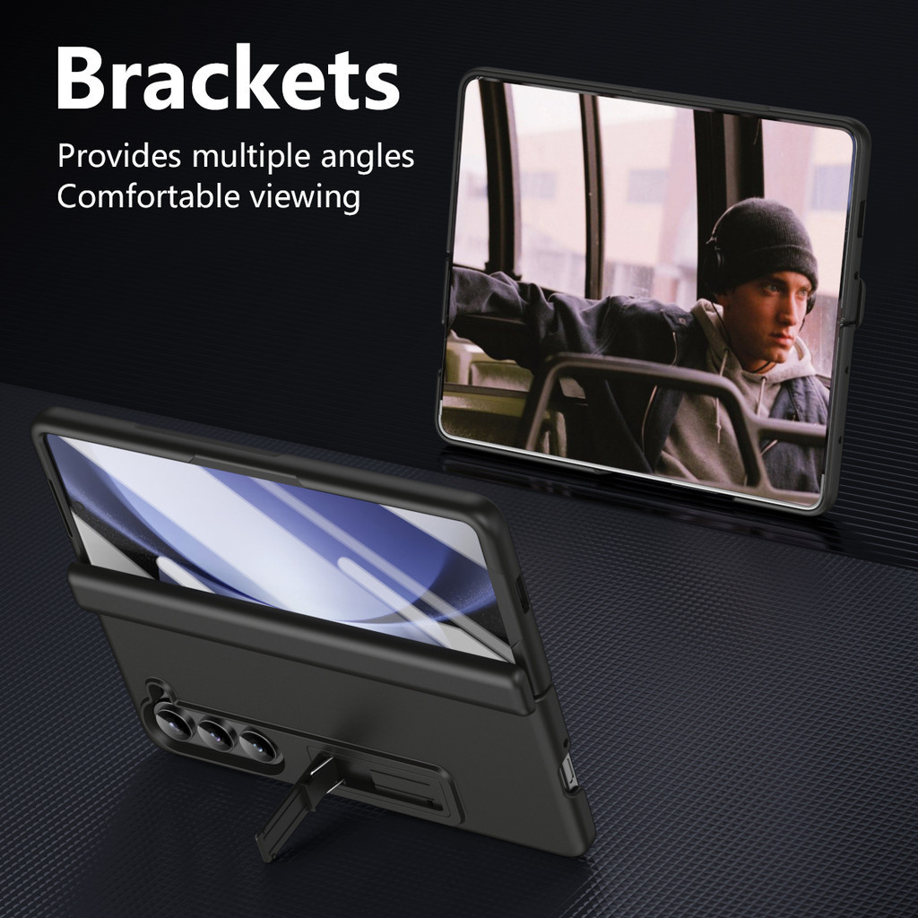 Galaxy Z Fold 6 Giá Đỡ Vỏ Cứng Nhựa Ốp Lưng Điện Thoại Samsung Galaxy Z Fold 6 5 4 3 Bảo Vệ Chống Sốc Lightweigh Cover