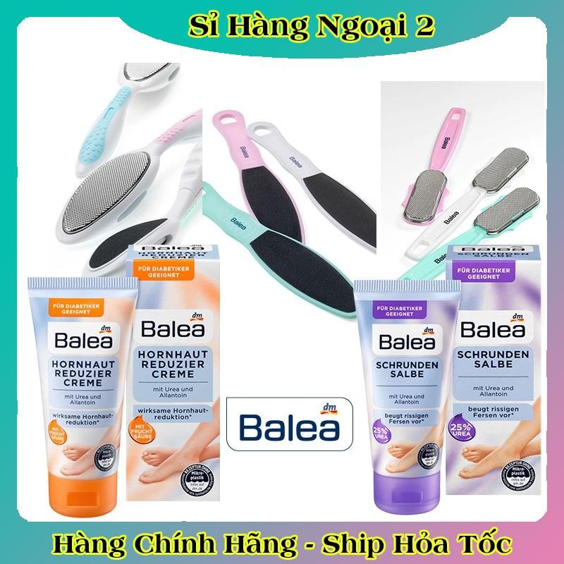 Bộ Kem nứt gót chân, chà gót chân Balea Đức - Nội địa Đức Đủ Bill