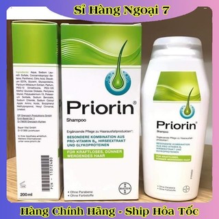Dầu gội Priorin giúp mọc tóc dành cho tóc rụng yếu và mỏng - Nội địa Đức Đủ Bill .