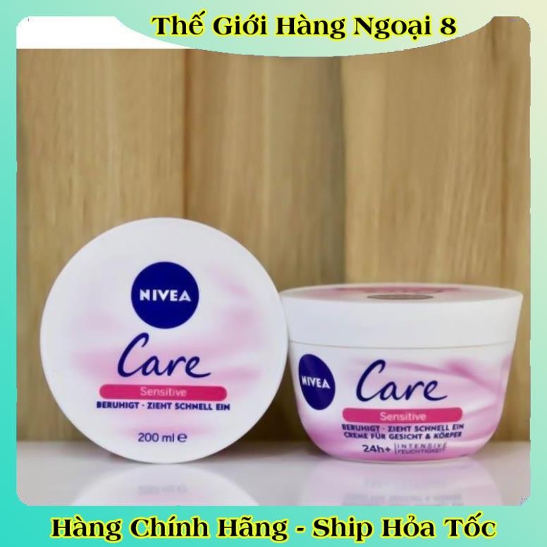 [auth] Kem dưỡng ẩm NIVEA CARE Đức - Siêu dưỡng ẩm chống khô da, chống nứt nẻ  🎀 [Hot]