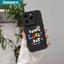 ibumpers Ốp lưng Iphone Cute đơn giản văn Bản in hình nhám Ốp điện thoại Mỏng Silicone Mềm Chống sốc Chống bẩn Cho Iphone 15 14 12 13 11 Pro Max IP 7 8 Plus Iphon X XS XR