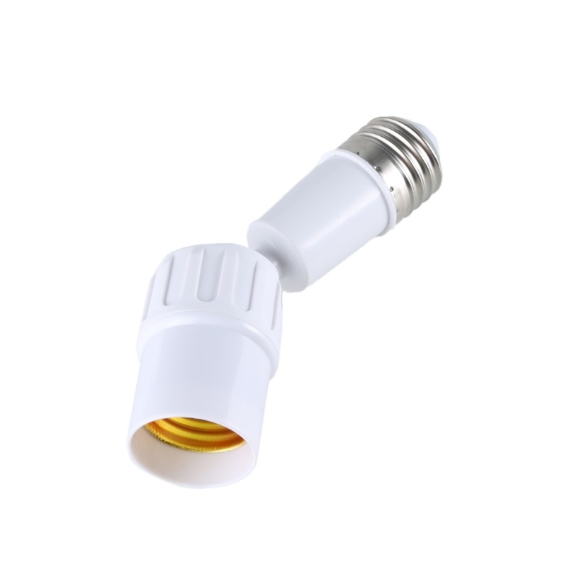 Light Socket Extender E27 to E27 Light Socket Extension 360 Degree Adjustable