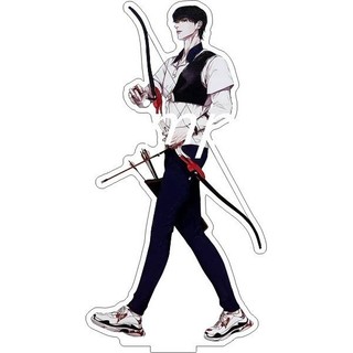 Mô hình Standee TEAM LEZHIN SUMMER 2024 tượng mica acrylic anime chibi trưng bày