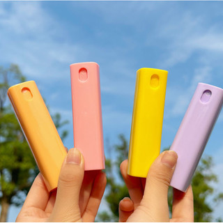 Hàng sẵn có Chai xịt ống vuông 10ml Nước hoa nhựa Chai xịt đuổi muỗi Vuông Subbotling Xịt uống