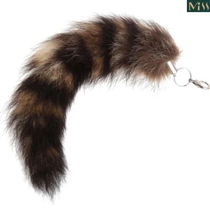 Miss * Cho Móc Khóa Raccoon Áo Đuôi Dây Xích Móc Khóa Móc Khóa Mới
