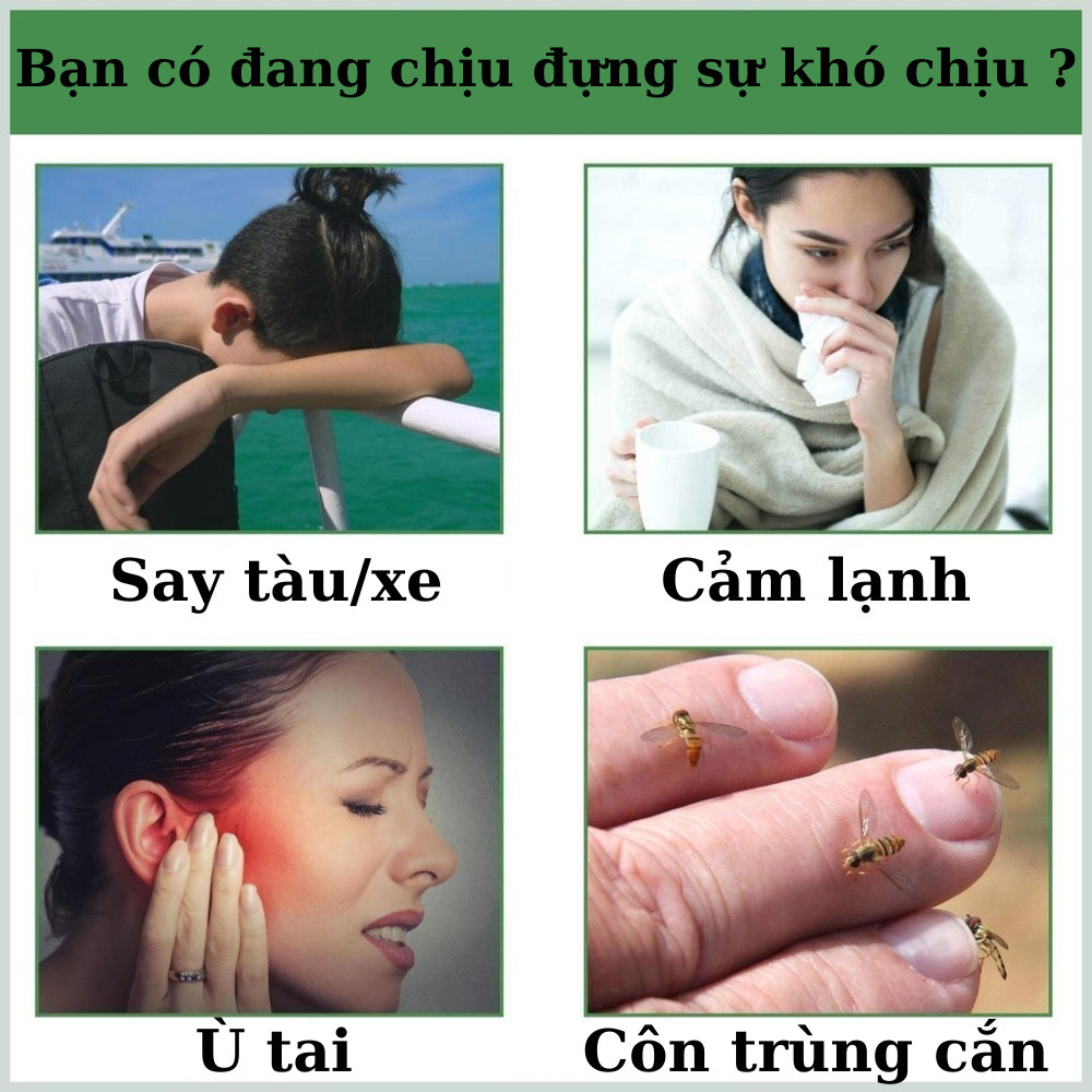 Dầu Bạc Hà 12ml Dạng Lăn Tinh Dầu Gió Bạc Hà Nguyên Chất Giúp Giảm Đau, Ngủ Ngon Và Giảm Nhức Mỏi