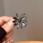 Mauropoli Kẹp Tóc Pha Lê Hoa Cúc Nữ, Kẹp Nhỏ Bên Nổ, Kẹp Tóc Gãy, Sang Trọng, Sẵn Sàng