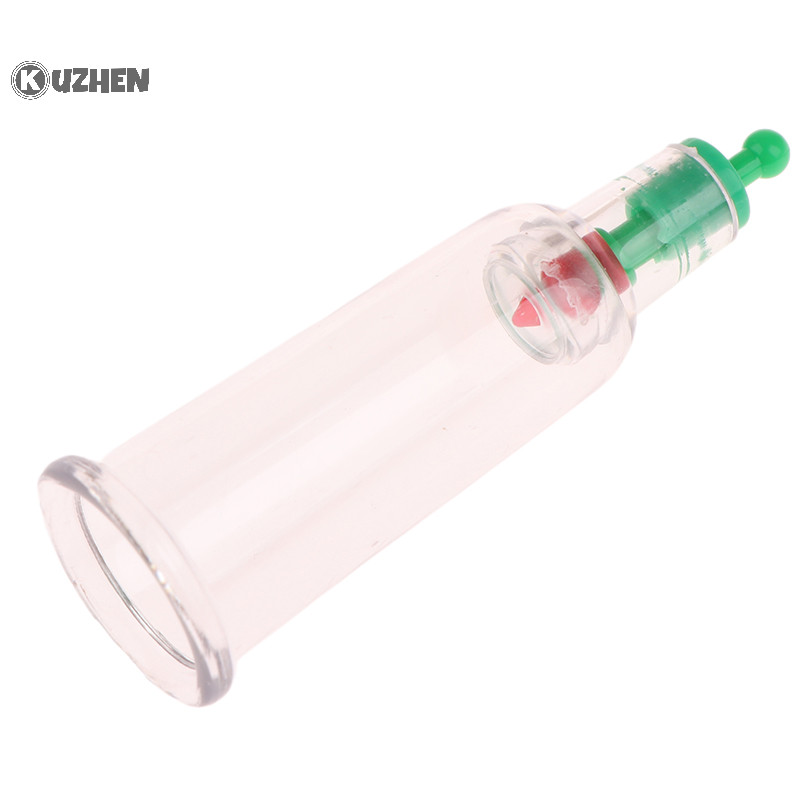 Kuzhen Silicone Cupping Massage Sức Khỏe B7 Lon Hút Chân Không Cupping Thuốc Trung Quốc Ventosa Terapia Cốc Nhựa Ngón Tay Khí Nhỏ HOT
