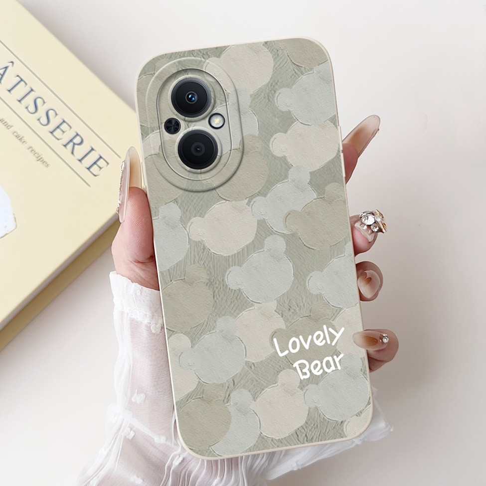 Ốp Lưng 5G Cho Oppo Reno 7Z 8Z 7Lite 8Lite Gấu Trúc Dễ Thương Thời Trang Thẩm Mỹ Ốp Lưng Điện Thoại Oppo CPH2457 CPH2343
