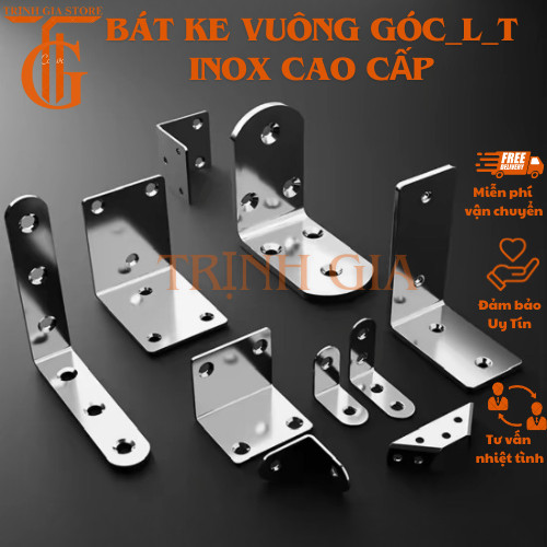 Combo 10 Cái BÁT KE GÓC VUÔNG INOX CAO CẤP CHO TỦ KỆ , BÀN GHẾ | Shopee ...