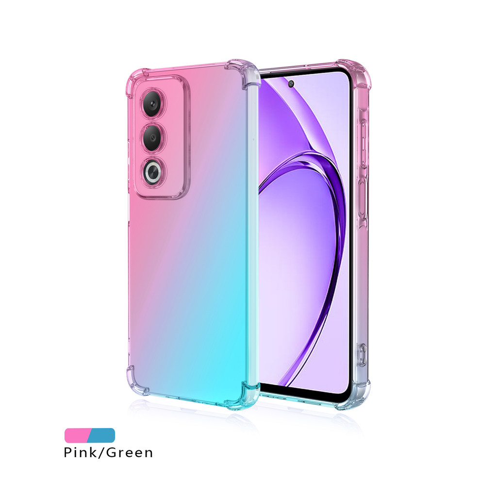 Ốp điện thoại di động chống rơi 3 trong 1 OPPO A3 Pro cho OPPO A80 A60 A3X Phim kính cường lực gốm và phim ống kính
