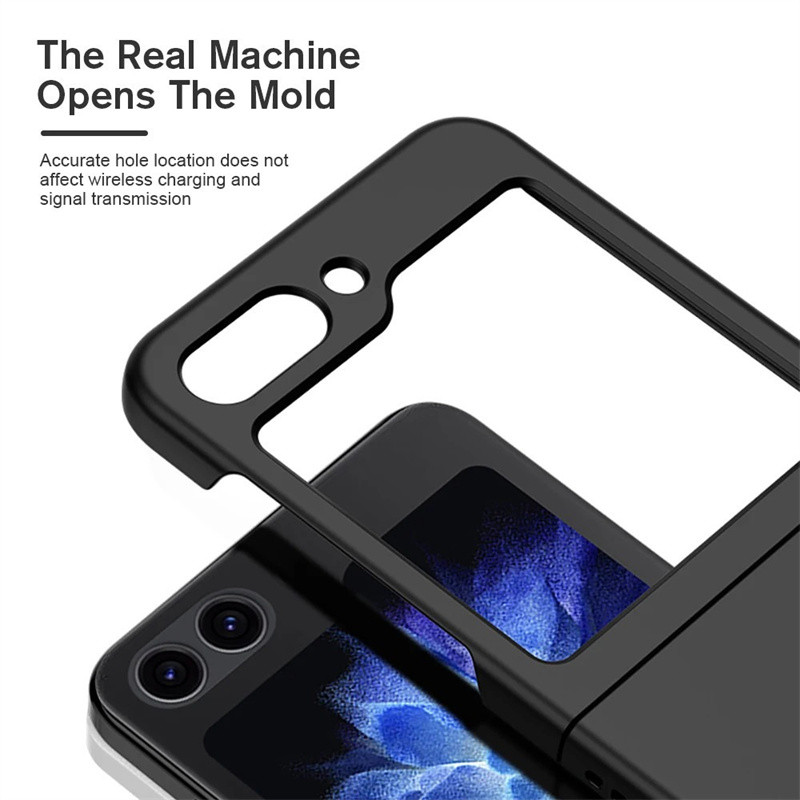 Ốp điện thoại Slim Candy Skin Feel Hard PC Matte cho Samsung Galaxy Z Flip 6 Z Flip 5 Z Flip 4 Z Flip 3 5G Ốp lưng bảo vệ chống va đập