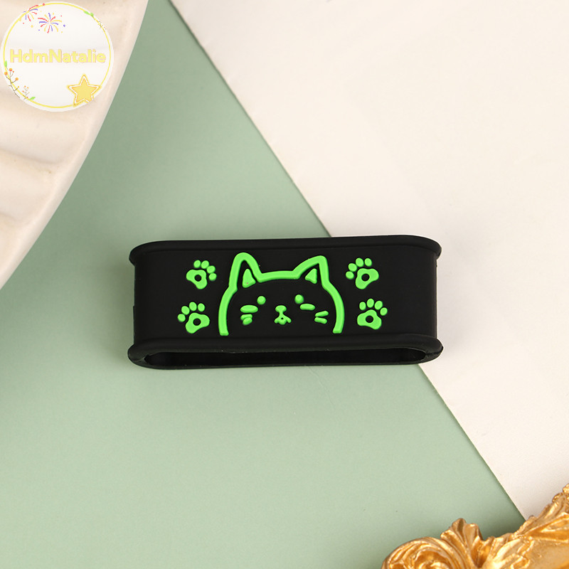 Hdmnatalie 1 Phim Hoạt Hình Dễ Thương Vợt Tennis Tay Cầm Vòng Silicon Chống Trơn Trượt Hút Mồ Hôi Tay Cầm Cố Định Tennis Overgrips Vòng Cao Su VN