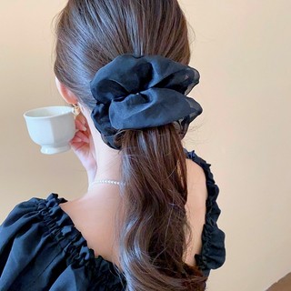 DREJEW Phong cách mới buộc tóc lưới bong bóng ruột già buộc tóc đơn giản màu trơn cô gái dây buộc tóc headband