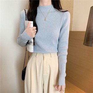 Áo Len Tăm Nữ Ôm Body Cổ 3 Phân Mềm Mịn Hàng Cực Xinh Phù Hợp Với Mọi Lứa Tuổi ( giữ nhiệt tăm)