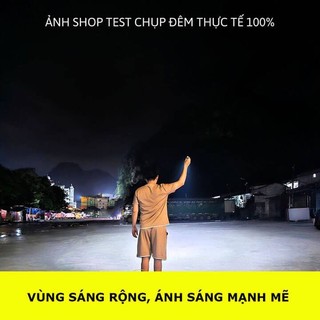 Đèn pin cầm tay mini siêu sáng chiếu xa, pin trâu, 5 chế độ sáng, đèn pin mini cầm tay có móc gài tiện dụng