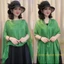 DUSKGLOW Cape Dạ Hội Cho Nữ, Made from Voan Màu Trơn, Phù Hợp Mặc Đi Tiệc