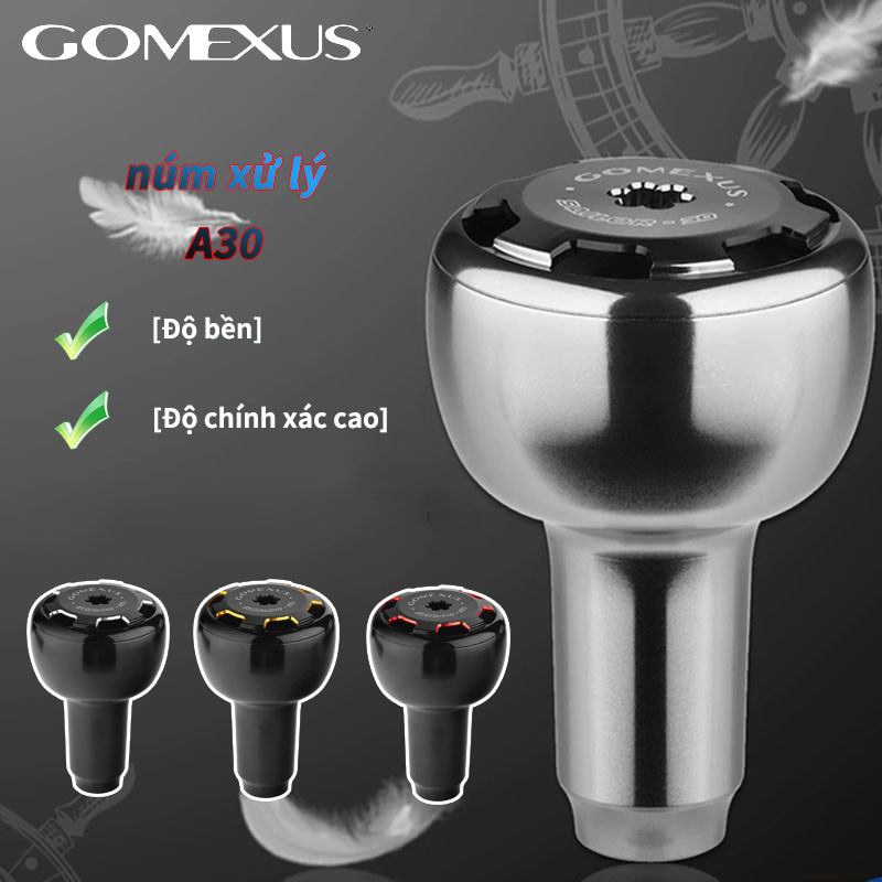 Ảnh Tay nắm GOMEXUS bằng hợp kim siêu nhẹ 30mm dành cho máy câu cá Shimano Daiwa ryobi AS30 1