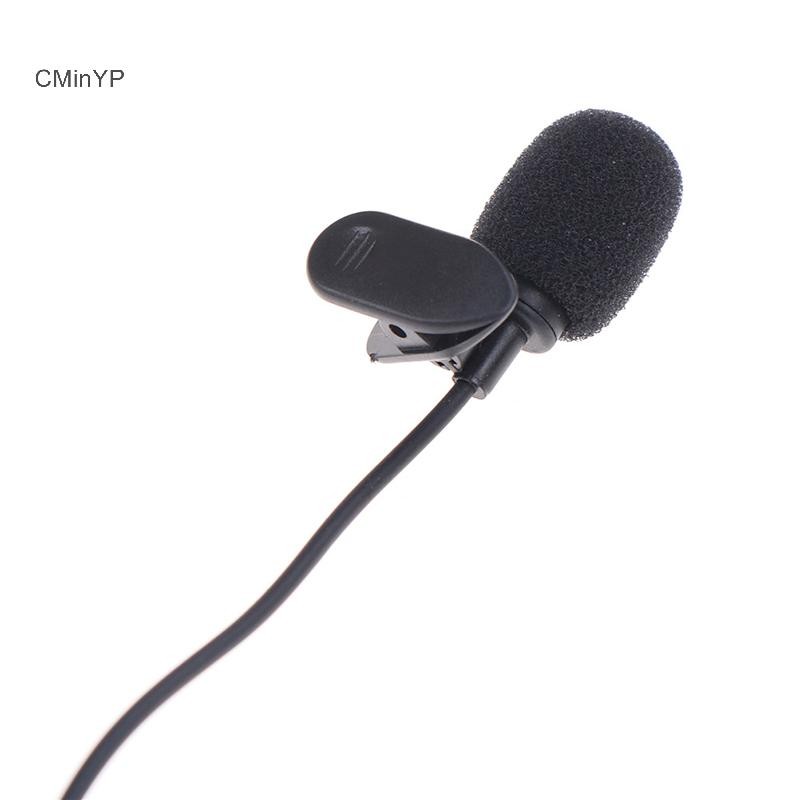 Cyp 3.5mm Studio Speech Mic Micro Clip cho PC Desktop Notebook 1.5M Glory