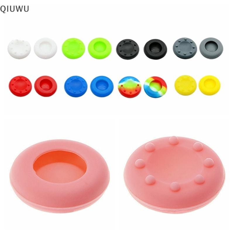 Qiuwu 10 chiếc Silicone Joy Thumb Stick Grips Cap Case cho PS3 PS4 Xbox One / 360.