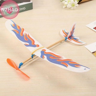 N2hao Dây Cao Su Co Giãn Chạy Bằng Máy Bay Glider Bay Máy Bay Máy Bay DIY Đồ Chơi Trẻ Em n
