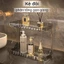 Kệ Đựng Mỹ Phẩm 2 Tầng Trong Suốt Nhựa Mica Cao Cấp, Kệ Để Bàn Trang Điểm Nhà Tắm Sang Trọng GADI